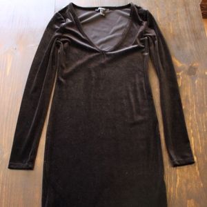 Forever 21 // Velvet Bodycon Long Sleeve Dress